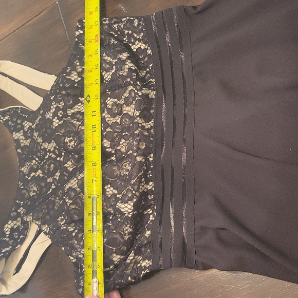 Black Formal Lace Mini Dress - Picture 7 of 17